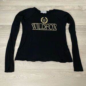 NWOT Wildfox Sweater Top Size XS (can fit a small or medium)